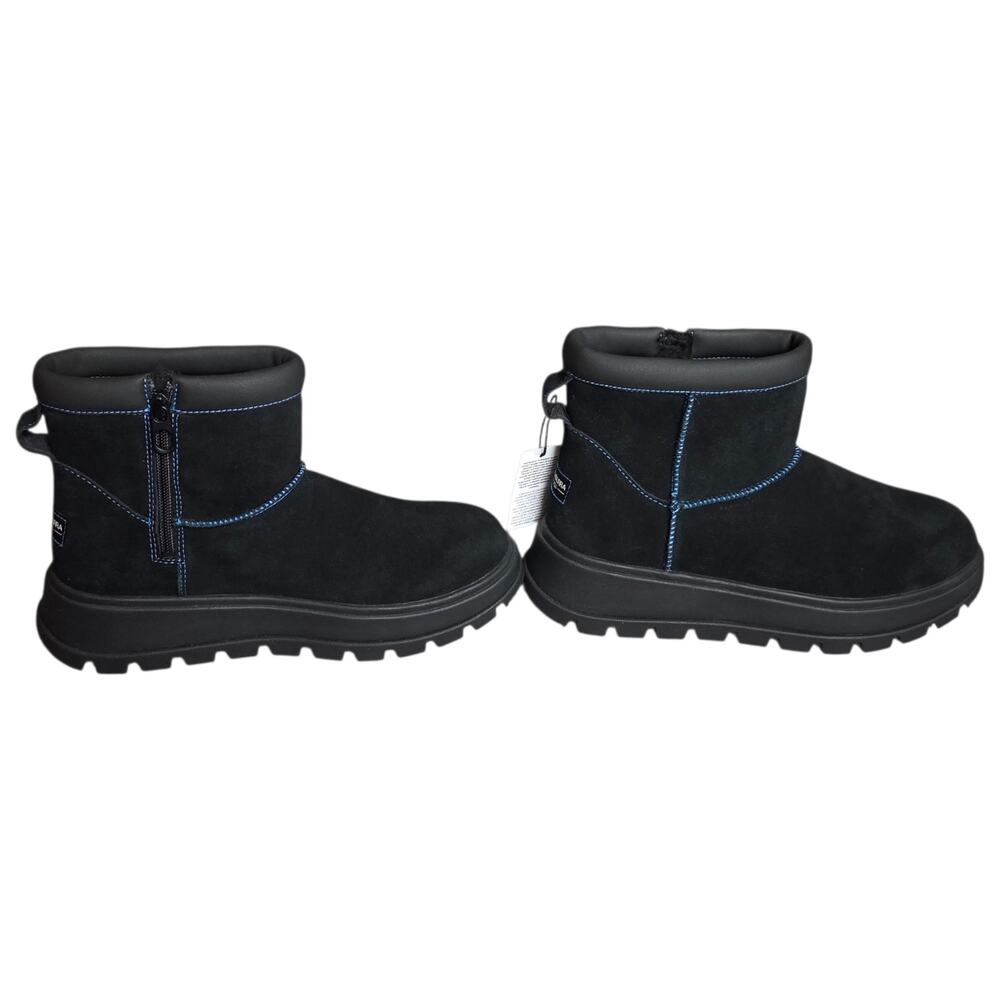 Koolaburra by UGG Koola Mini Hybrid Waterproof Boots Suede Faux Fur Lined 8 NWOT - Picture 14 of 15